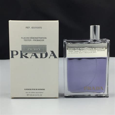 prada amber pour homme tester|Prada amber discontinued.